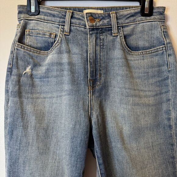 L'AGENCE High Line High Rise Skinny Jean Desert Light Destruct Women’s Size 26 - Picture 8 of 11